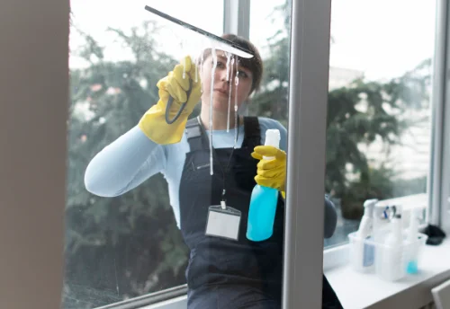 Nettoyage de vitres intérieures et extérieures à Savigny